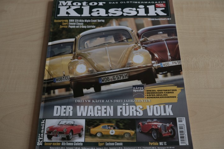 Deckblatt Motor Klassik (10/2006)